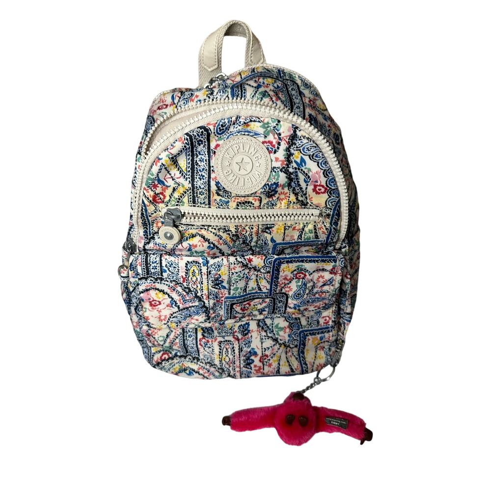 Kipling Medium To Small Backpack Purse Floral, 13… - image 1